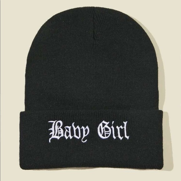 NWT Festival Hat  “BABY GIRL” Beanie Baddie Womens Girlie - Picture 3 of 5